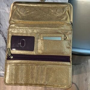 HOBO Gold Women's Clutch